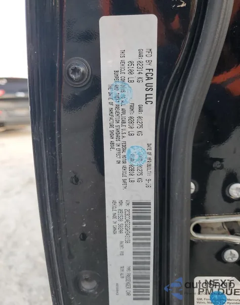 2016 Chrysler 300C из США, поврежденный, VIN 2C3CCAEG2GH343158